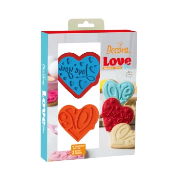 Cookie Cutter and Embosser - Heart